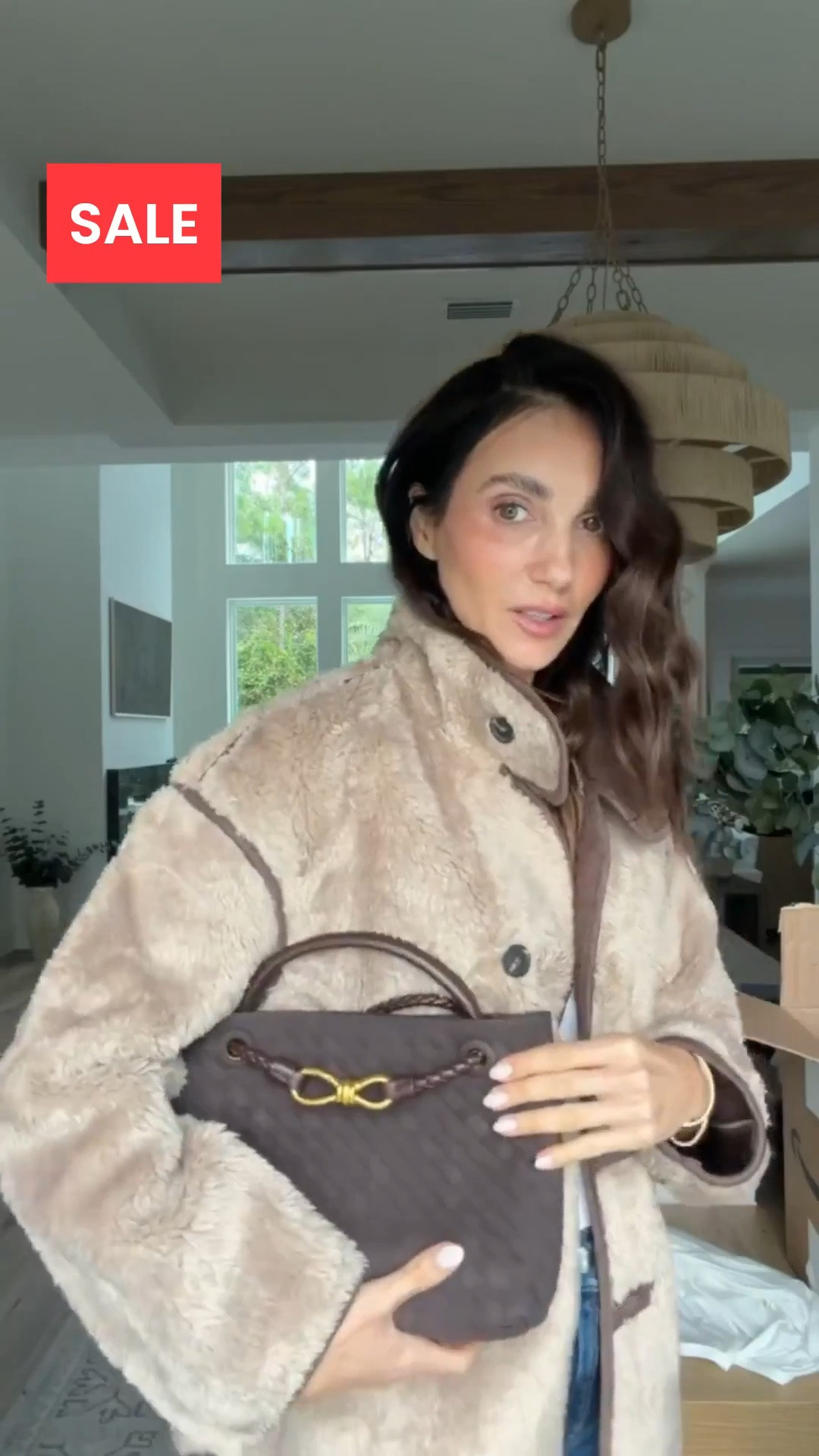 AMAZON PRIME DAY DEAL Faux fur jacket from Amazon. I'm in size S.