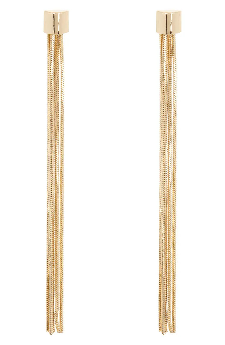 Snake Chain Fringe Earrings | Nordstrom Rack