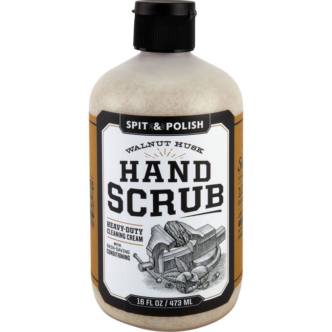 Spit & Polish Walnut Husk Cream 16-oz. Hand Scrub | Duluth Trading Company