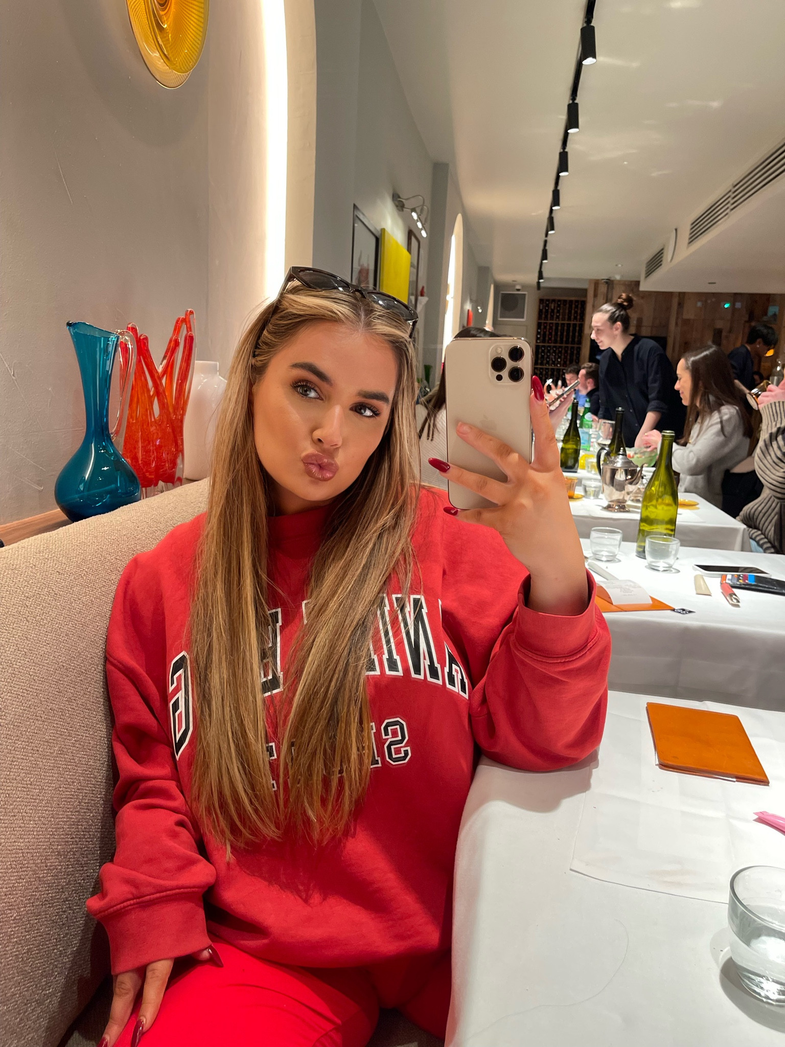 all red ❤️💋🌹