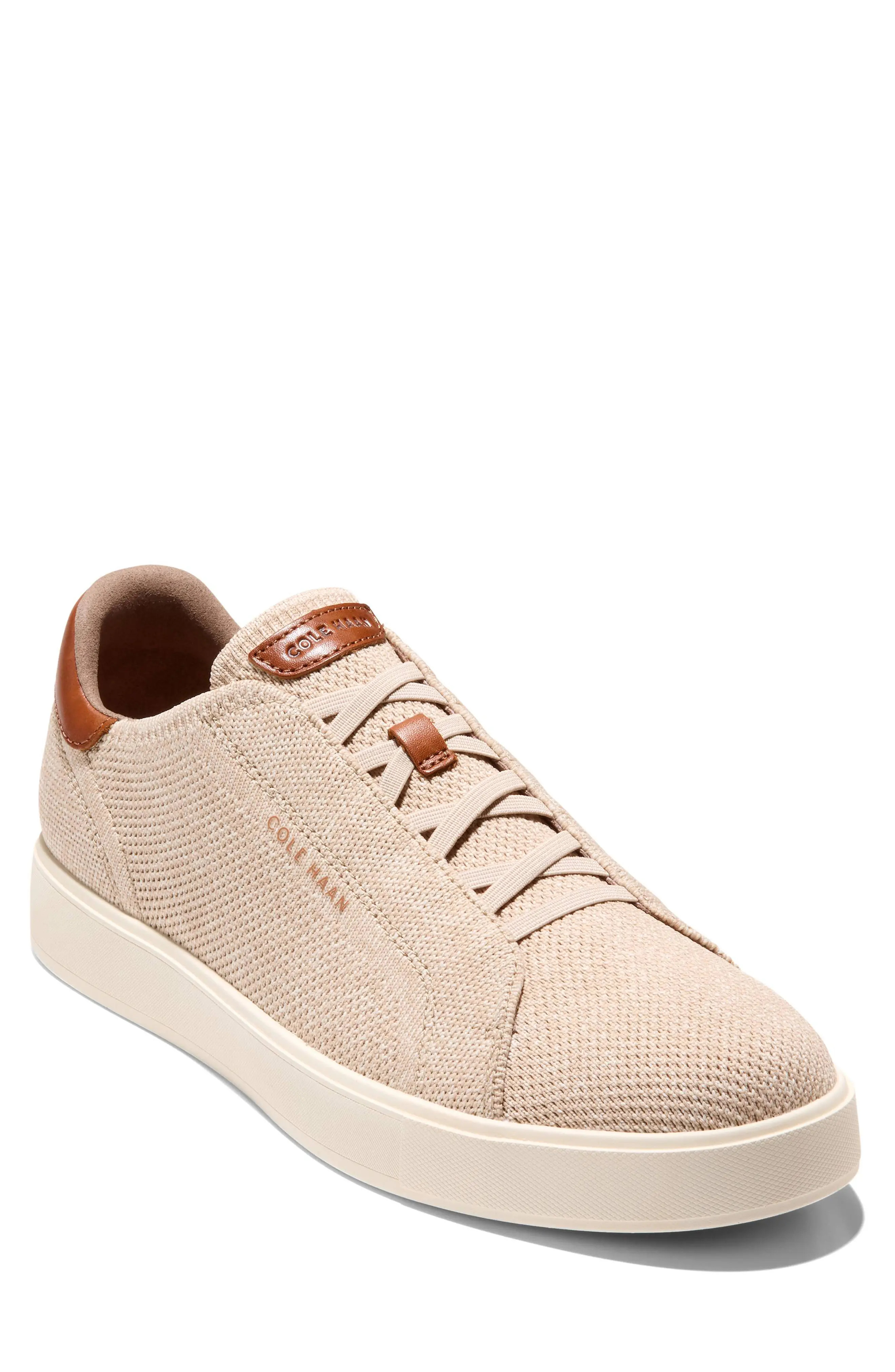 Cole Haan GrandPro Luxe Slip-On Stitchlite™ Knit Sneaker in Black/white at Nordstrom, Size 7.5 | Nordstrom