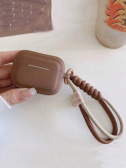 Silicone Protective Case For AirPods 4th Gen, AirPods Pro 2, AirPods 3, AirPods 2 With Lanyard | SHEIN