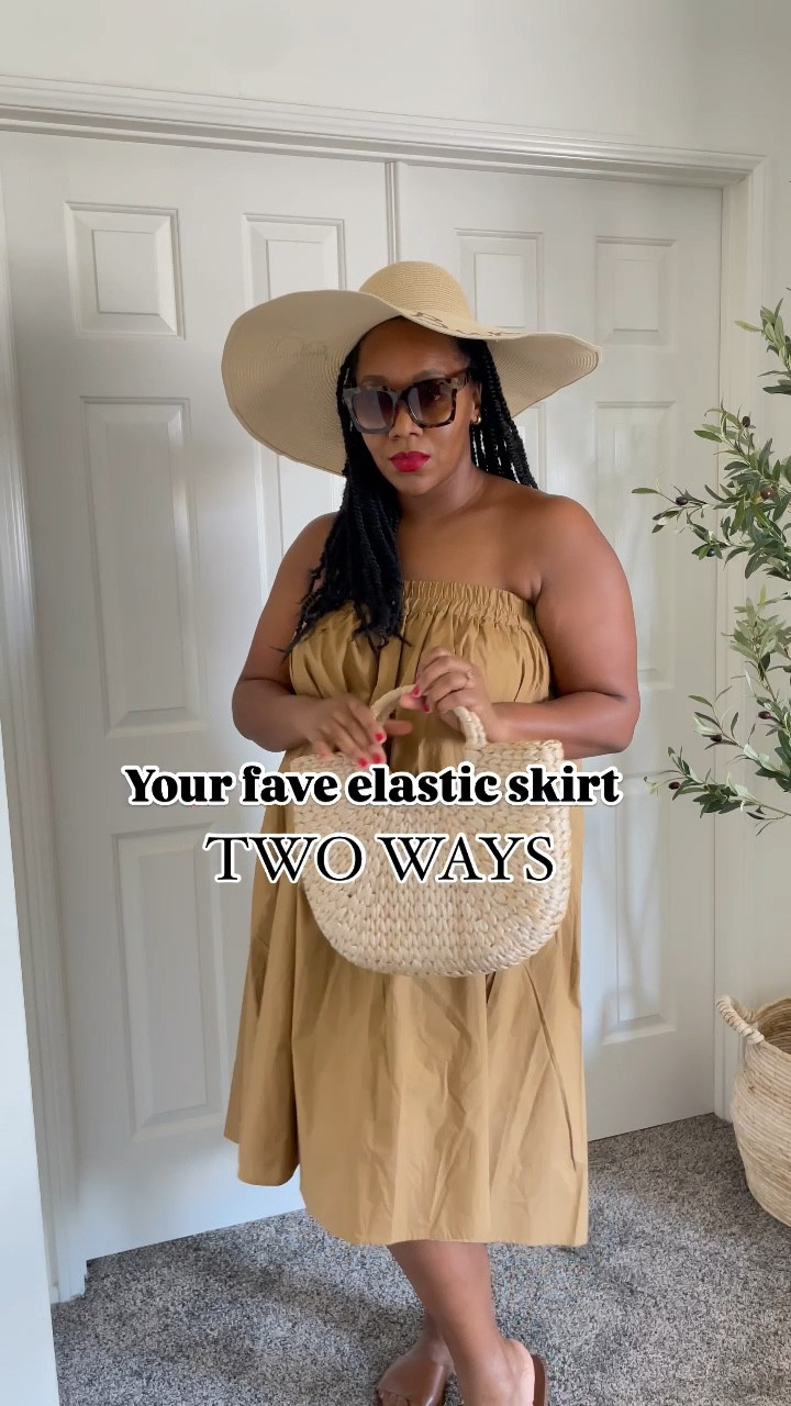 Who said you can only wear your skirt one way? 😉 This skirt is also my new fave, and it can transition right into this Fall weather that we’re hoping to have in California by Thanksgiving! 😅 check the links if you want one for yourself!

#fashionstyle #midsizefashion #ltkdress #ltkfashion #versatilefashion

#LTKMidsize #LTKStyleTip #LTKPlusSize