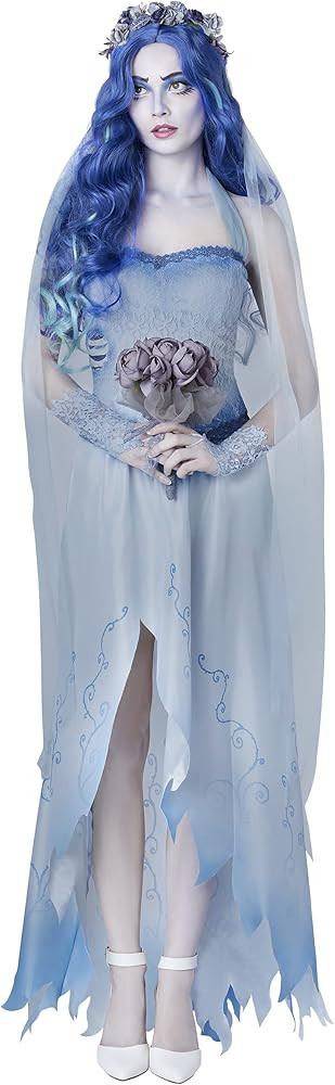 Spirit Halloween Corpse Bride Adult Emily Costume | Officially Licensed | Couple Costume | Corpse... | Amazon (US)