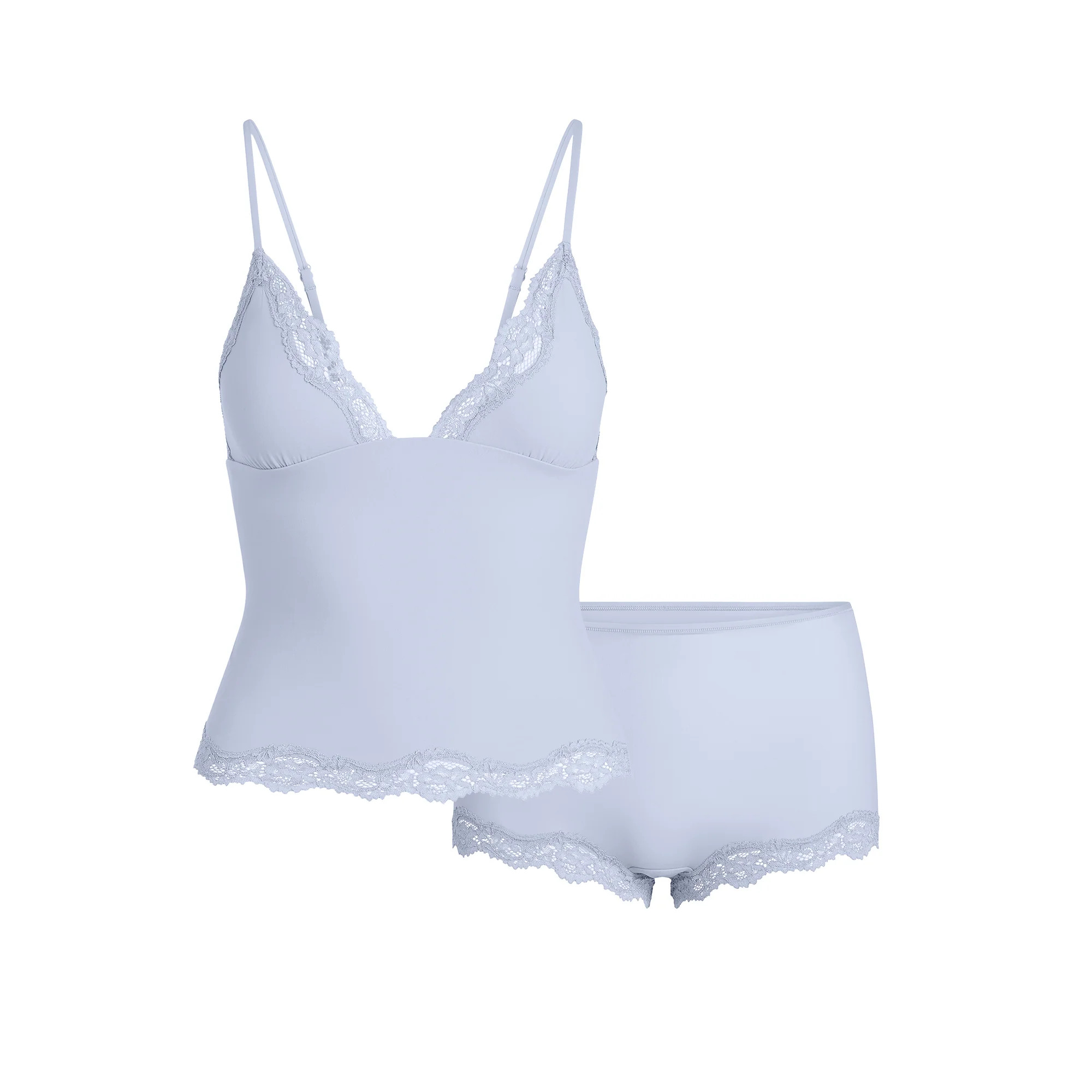 TRIANGLE CAMI AND BOY SHORT SET | SKIMS (US)