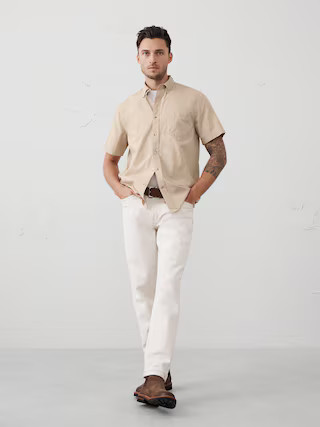 Slim Softwash Cotton Shirt | Banana Republic Factory