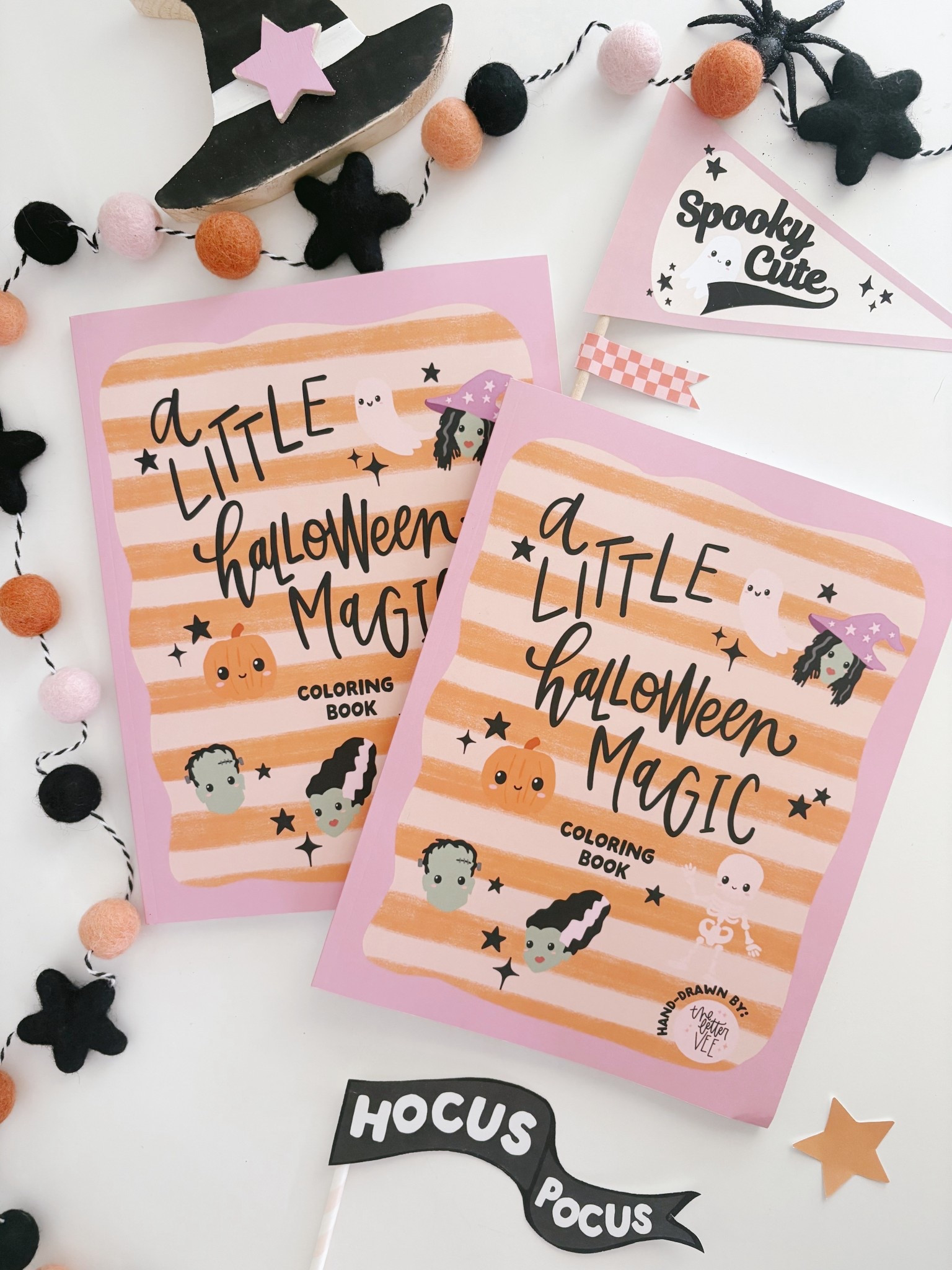 A little Halloween magic coloring book by The Letter Vee! Coloring fun for the whole family!

#LTKFamily #LTKSeasonal #LTKHalloween