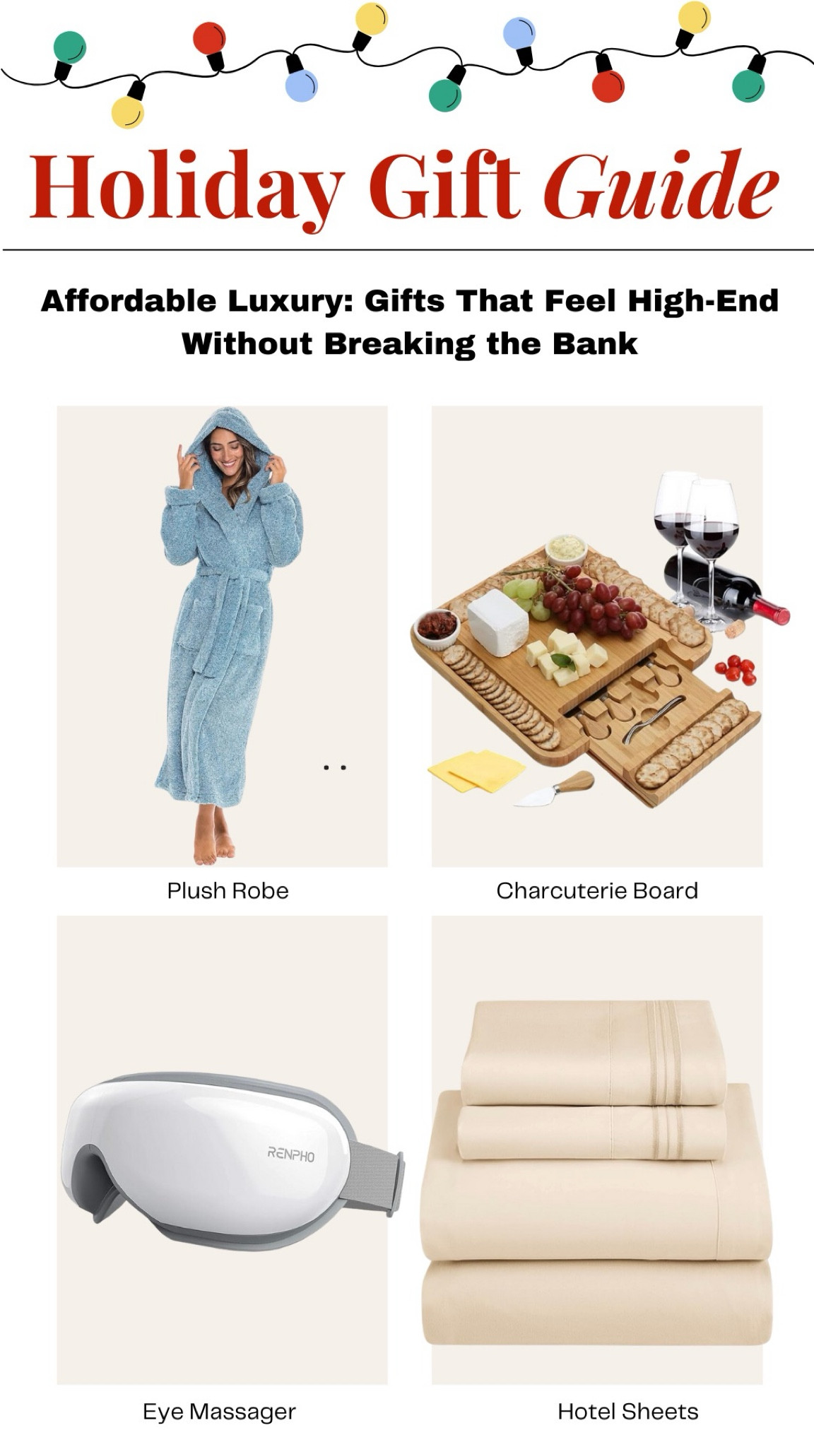 Affordable Luxury Holiday Gifts 

#LTKFindsUnder100 #LTKHoliday #LTKGiftGuide