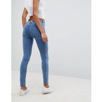 Freddy WR.UP Shaping Effect Mid Rise Push Up Skinny Jean-Blue | ASOS CH