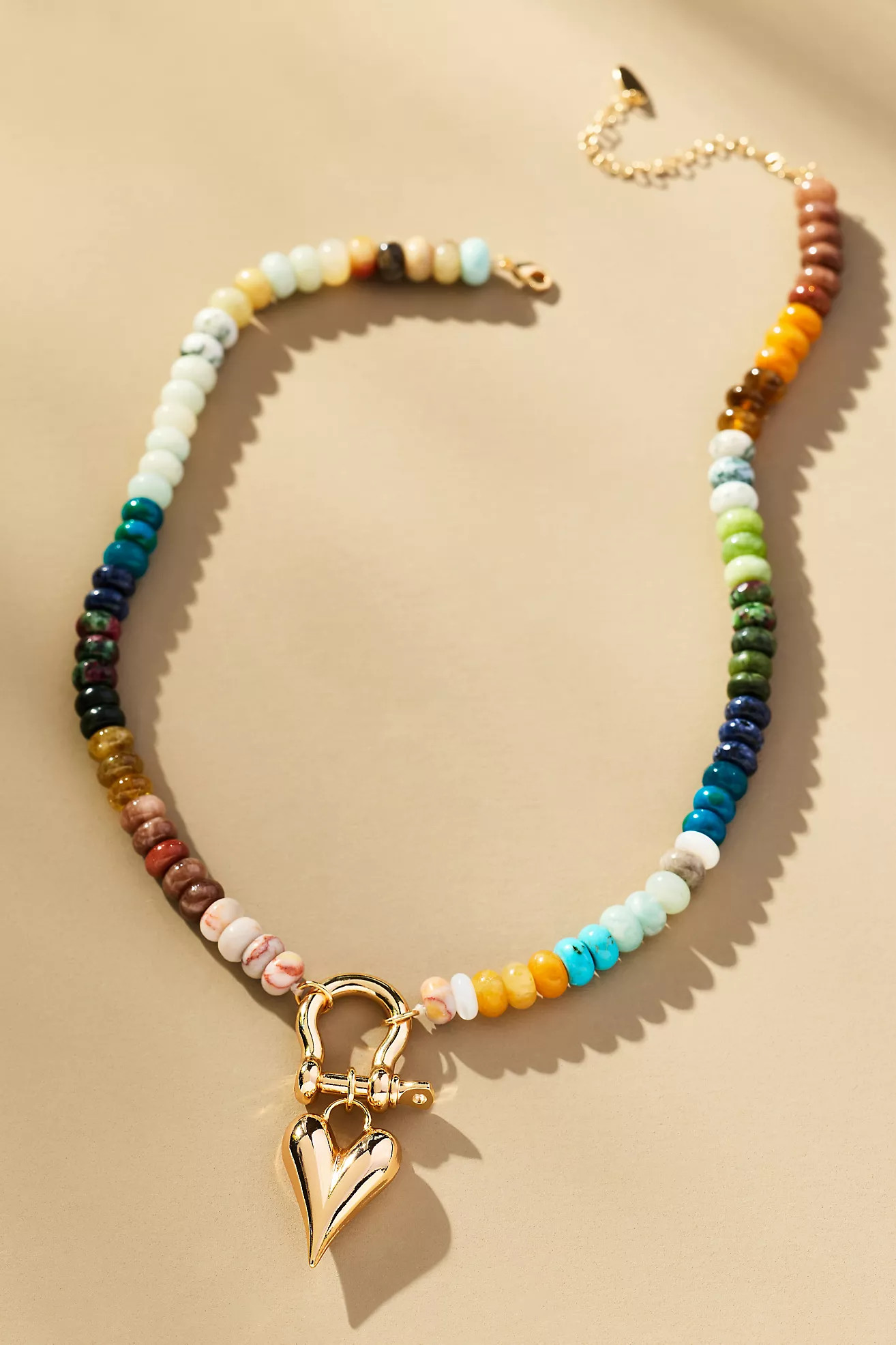 Beaded Charm Necklace | Anthropologie (US)