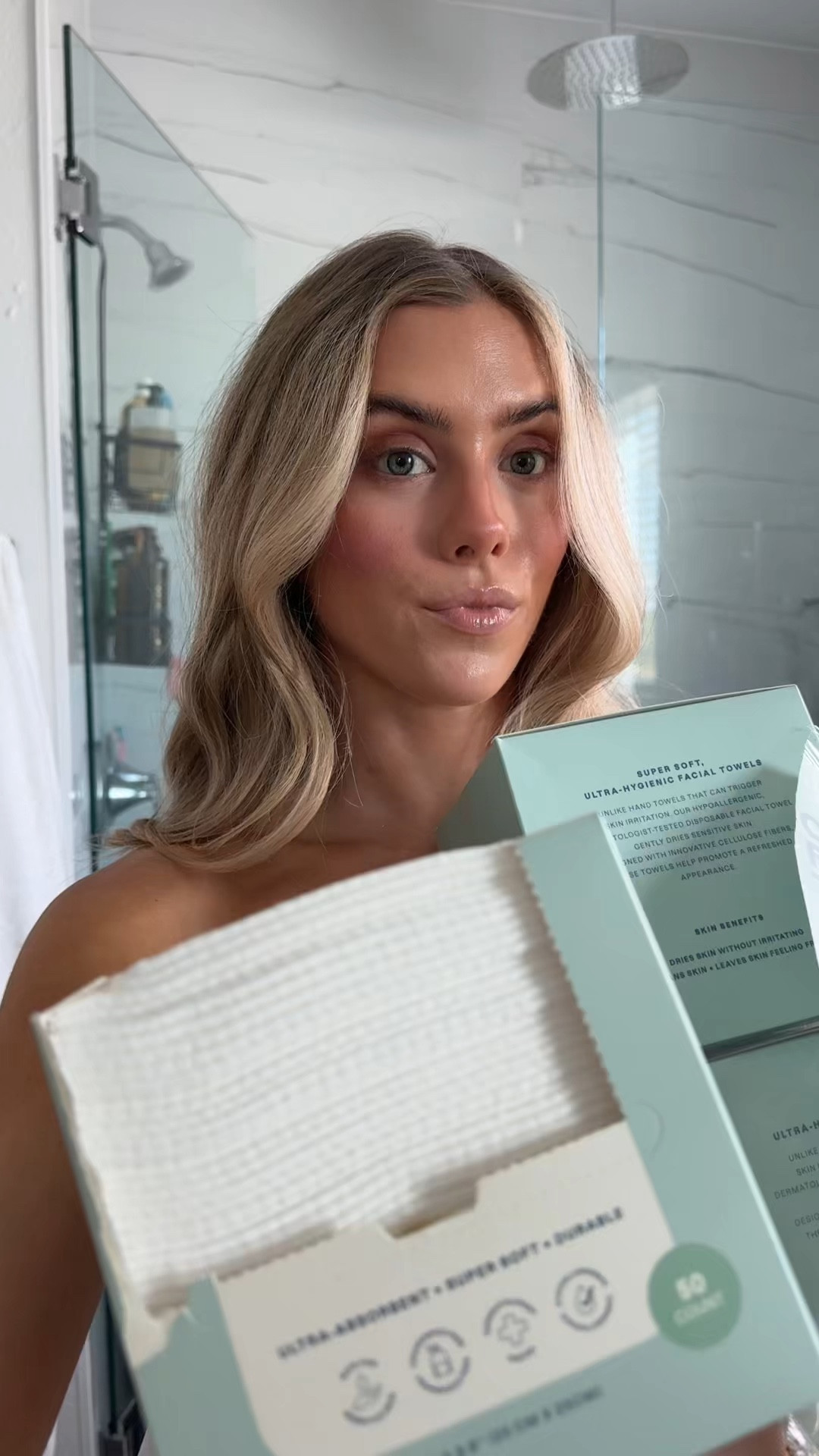 Super soft, dermatologist-tested facial towels that are hypoallergenic, ultra-absorbent, and durable.

Gently dry and pamper your skin with our disposable face towels, crafted from innovative cellulose fibers to leave you feeling fresh-faced and radiant. While regular towels can harbor bacteria, these single-use towels offer a safer, more hygienic alternative, perfect for maintaining a clean and effective skincare routine.

Pro tip: Use them to clean and dry makeup brushes and sponges. @Cliganic 

#LTKselfcare #LTKBeauty #LTKgrwm