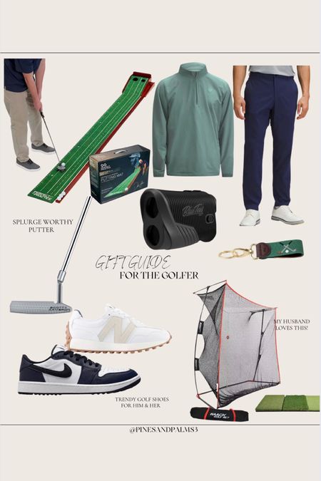 Gift guide for the golfer 
Gift ideas 

#LTKmens #LTKHoliday #LTKGiftGuide
