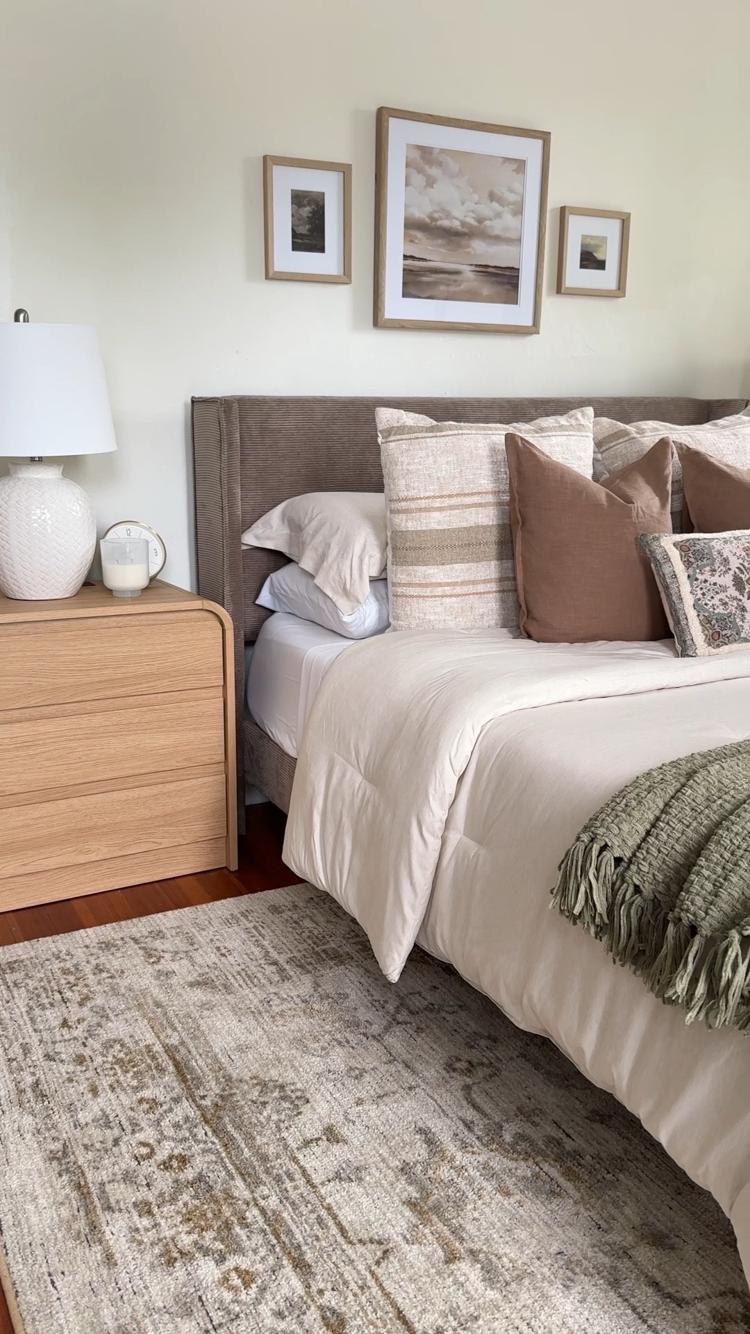 Just gave my bedroom a glow up with fresh furniture and decor. I may never want to get out of bed now. #bedroommakeover #interiorstyle #bedroom 

#LTKSaleAlert #LTKHome