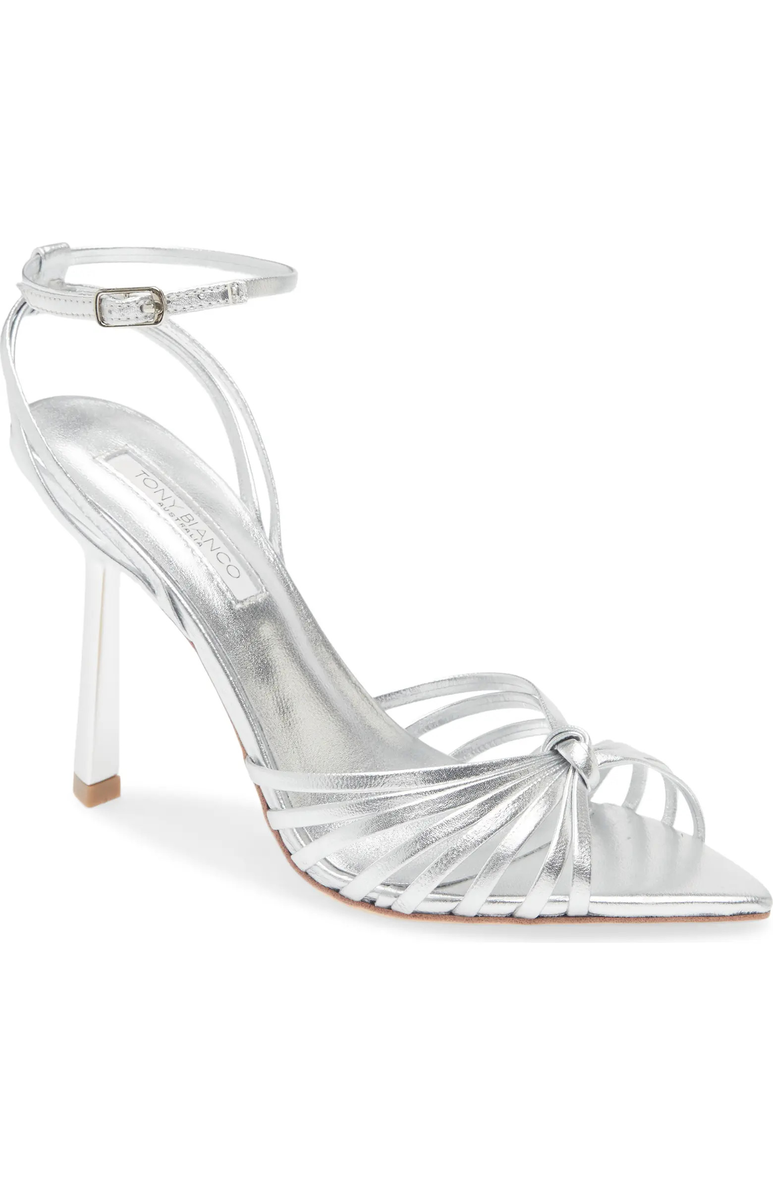 Maxos Ankle Strap Pointed Toe Sandal (Women) | Nordstrom