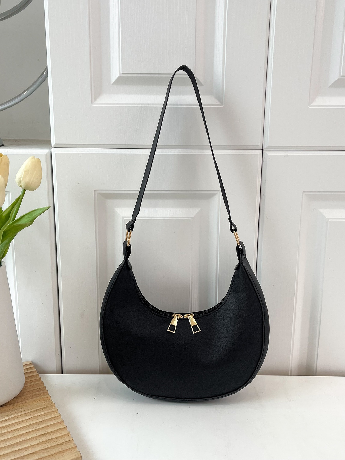 Solid Color Women's Shoulder Bag | SHEIN