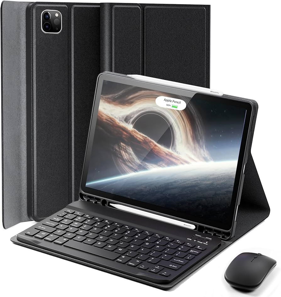 TUNKARMOR Keyboard Case for iPad Pro 13 (M5 2025) / iPad Pro 13 (M4 2024) 13 inch - with Mouse an... | Amazon (US)
