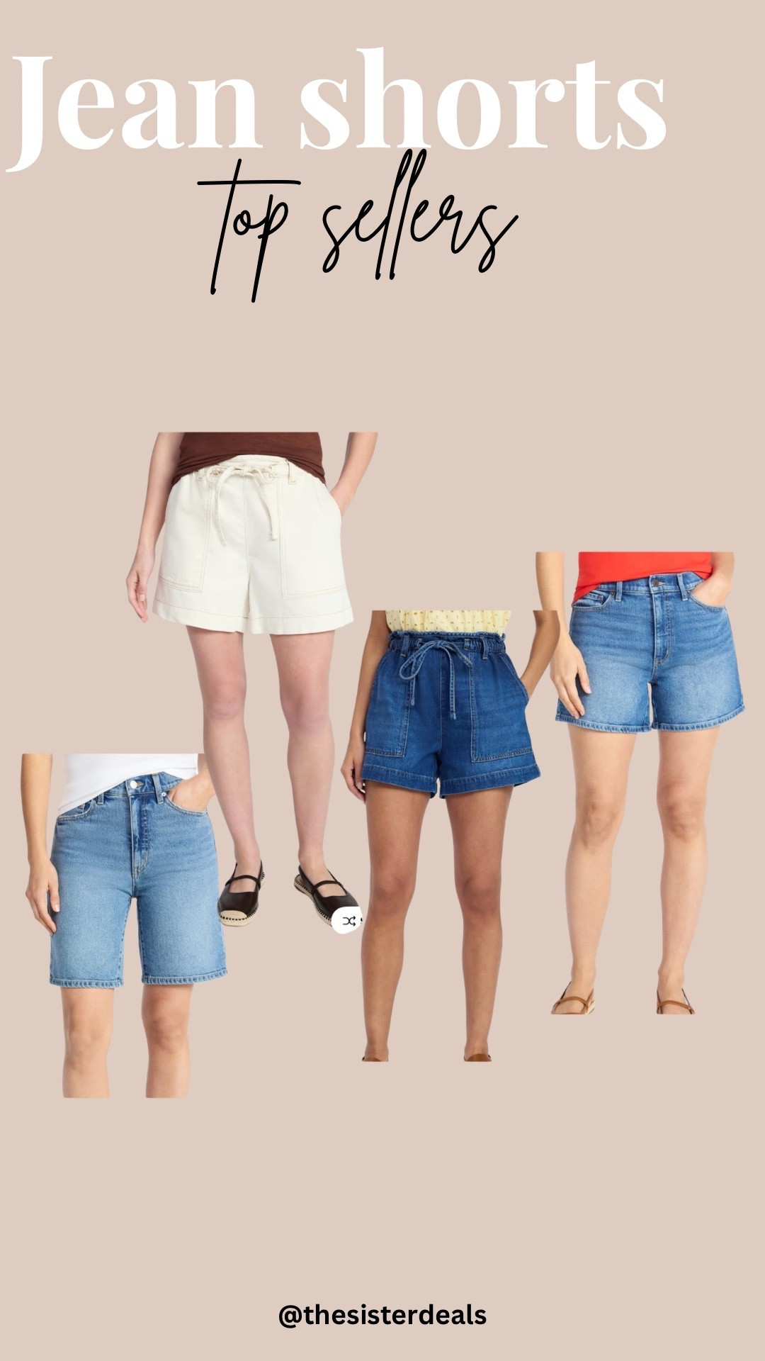 Denim shorts from Walmart 

#LTKSeasonal