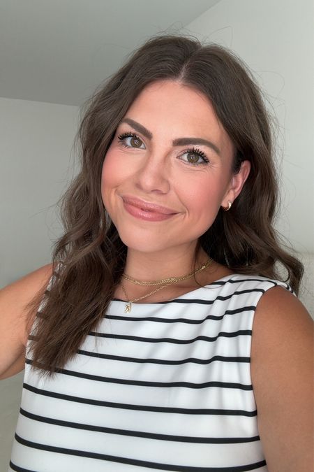 My Everyday Makeup Routine!! 
I always start by using the bronzing drops & moisturizer my face. I then add primer. I have been LOVING the Summer Fridays skin tint lately as my foundation! I then contour with Dibs Contour Stick & conceal my under eyes. After concealer, I set my under eye with the Charlotte Tilbury Setting Powder. I then go in with the Dibs Aura Blush & then set my under eye/upper cheek with the Huda Beauty Cherry Blossom powder. I set my whole face after that with the Laura Mercier setting powder. I then fill in my eyebrows with the Rare Beauty pencil & add a little eyeshadow. I have been LOVING the Rare Beauty mascara - it’s my fav!! I then add Benefit bronzer & Charlotte Tilbury blush powder. I set my face with the Charlotte Tilbury Setting Spray & then use the Charlotte Tilbury Lip Liner & Lipstick in Pillowtalk. I then top off my lips with the Summer Fridays lip balm in Vanilla Beige. Hope this helps!!🤍

#LTKSeasonal #LTKBeauty