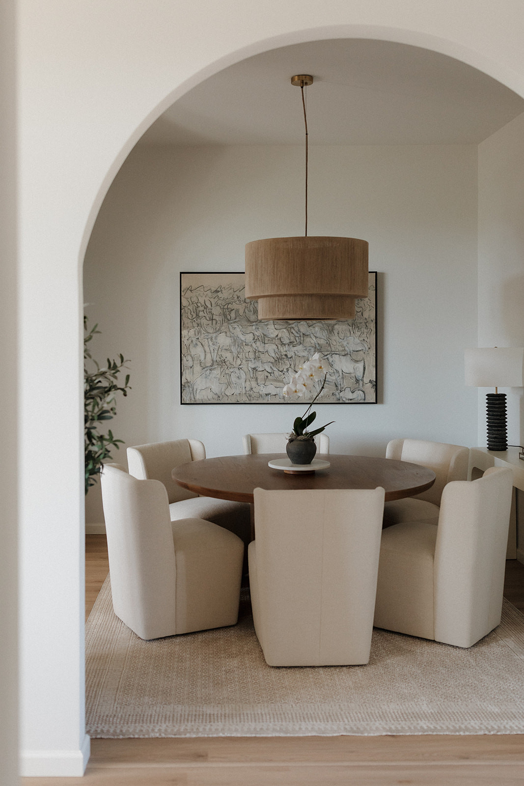 Shop everything in our dining room! // Wall color: First Star by Sherwin Williams // Flooring: Coretec LVP in Springfield Oak 

 

#LTKHome