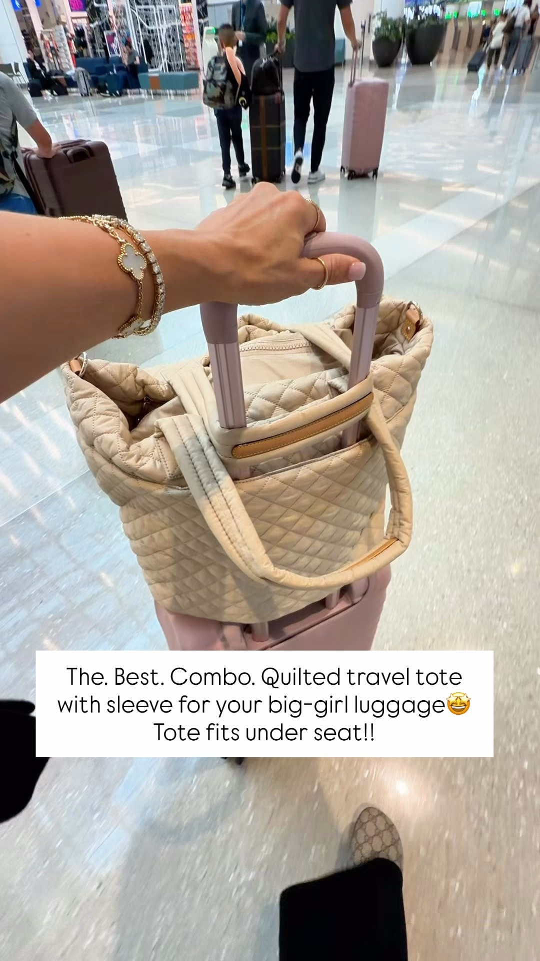 I love this luggage and travel tote combination. The quilted travel tote has 1 million pockets and can fit under your seat. I also love this luggage and it was recently restocked and all colors. I also love putting the covers over it and I wash those in the wash to get any stains out! Travel necessities. Travel must haves.

#LTKTravel #LTKgrwm #LTKdayinmylife
