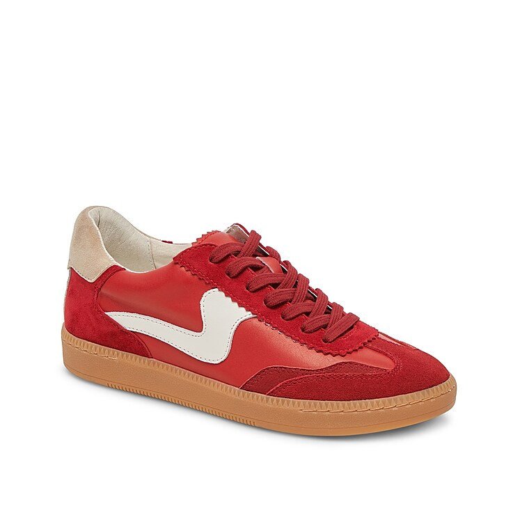 Dolce Vita Notice Court Sneaker | Women's | Red | Size 9.5 | Sneakers | DSW