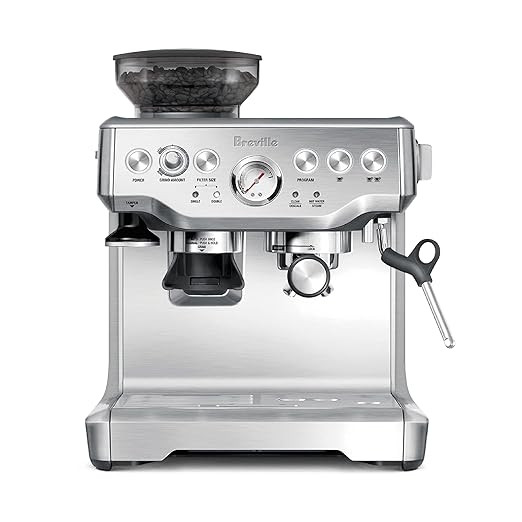 Breville Barista Express Espresso Machine BES870XL, Brushed Stainless Steel | Amazon (US)