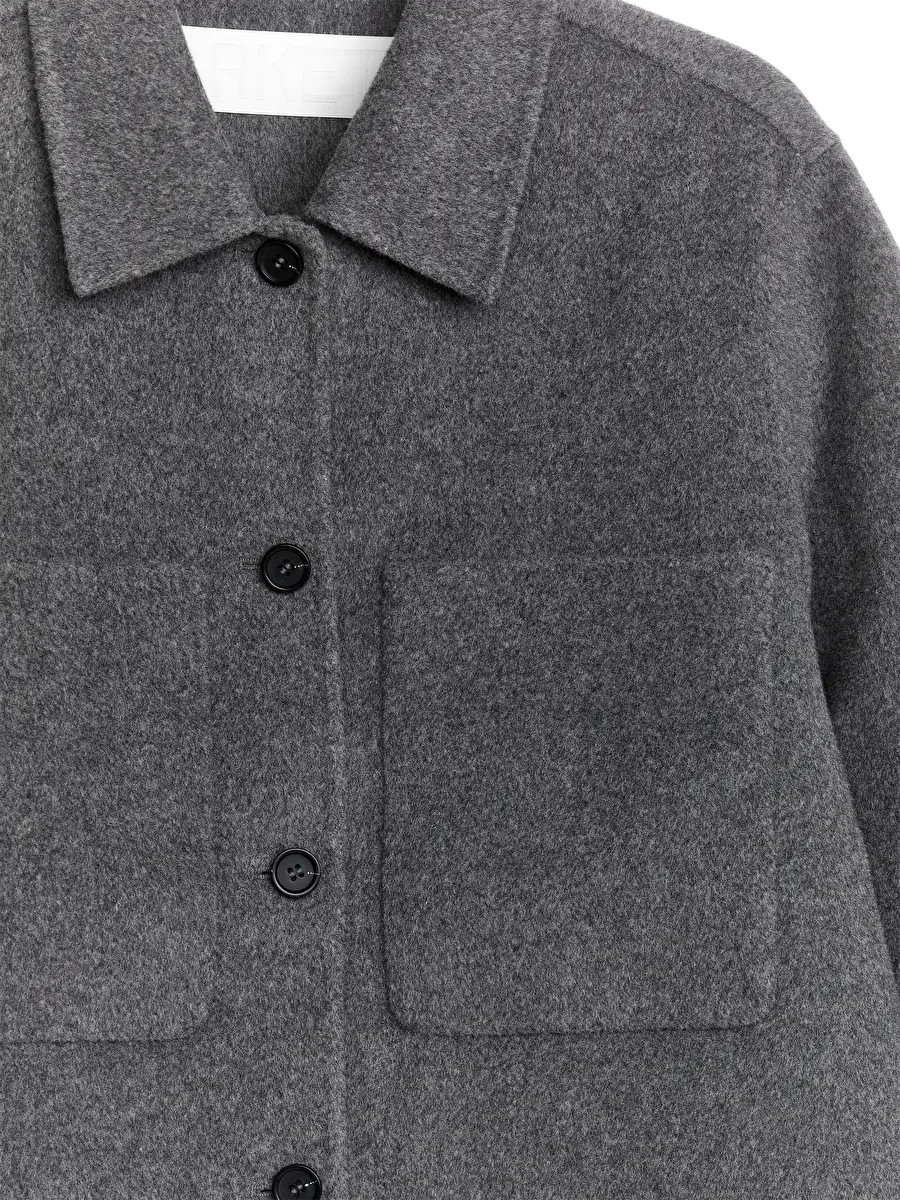 Double-Face Wool Overshirt | ARKET (US&UK)