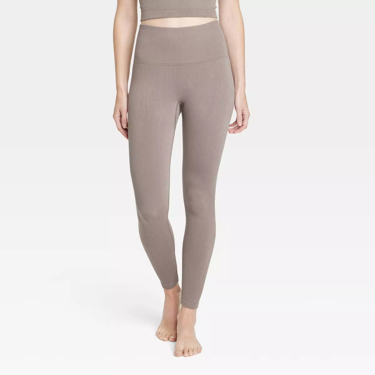 Seamless ribbed leggings curated on LTK