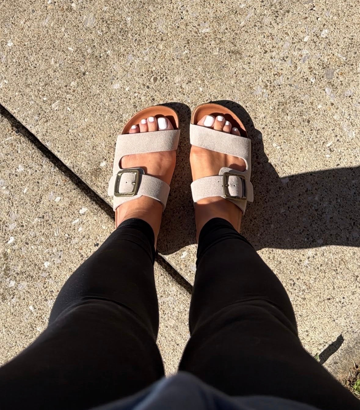 My most worn sandals lately 🤍 These Project Cloud buckle sandals give the same effortless look as Birkenstocks but somehow even comfier! I’ve been wearing them nonstop the past couple weeks — perfect for everyday errands, travel days, and casual summer outfits ☀️

#LTKStyle #LTKShoeCrush #AmazonFinds #SummerSandals #ProjectCloud #BirkenstockInspired #CasualStyle

#LTKdayinmylife #LTKootd #LTKmomlife