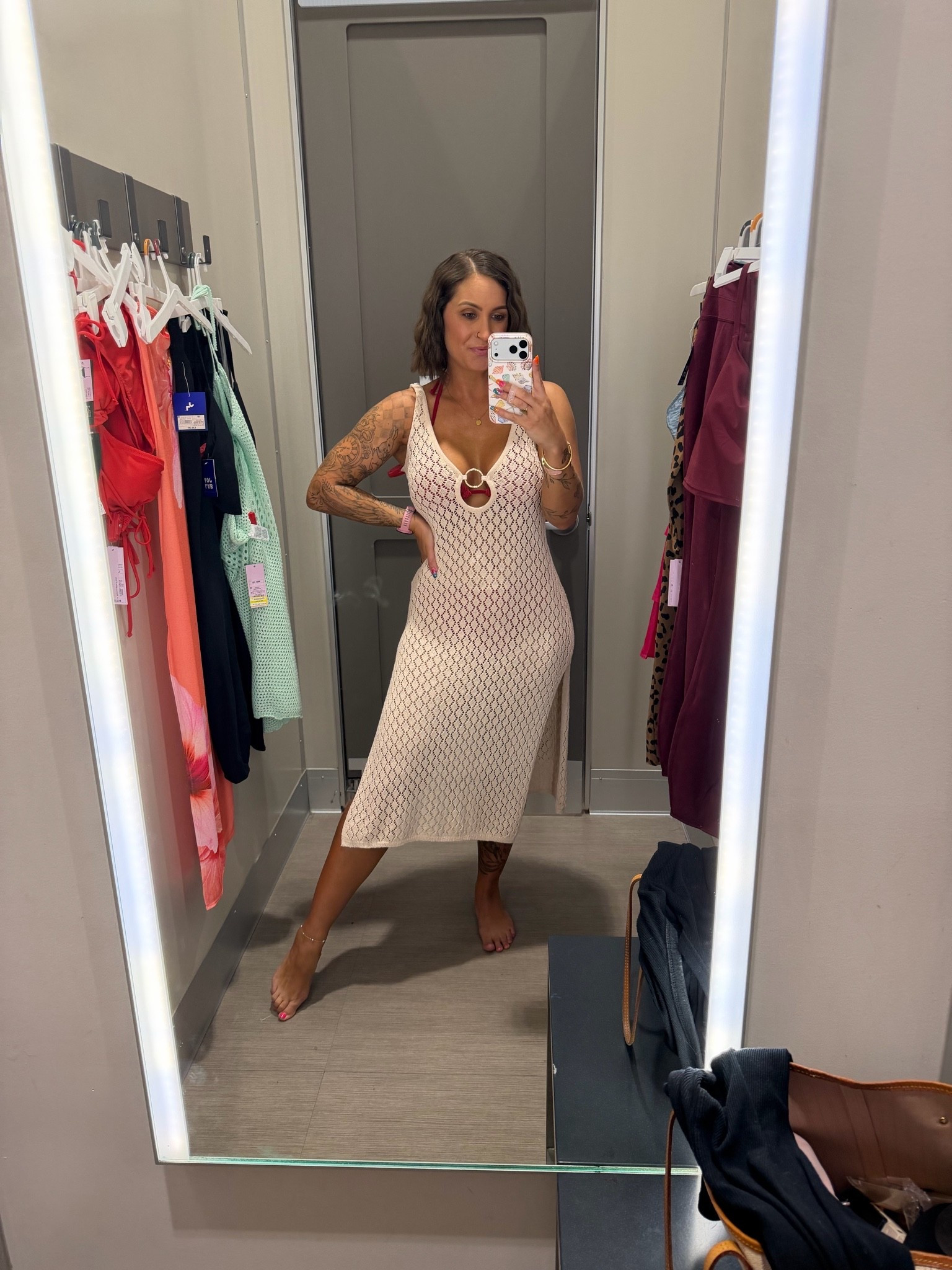 I know yall are ready for fall but swim and coverups currently on sale!! I’m wearing a small. @Target

#LTKSeasonal #LTKSaleAlert #LTKSwim