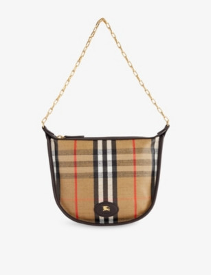 Mini Highlands Chain Canvas Shoulder Bag | Selfridges
