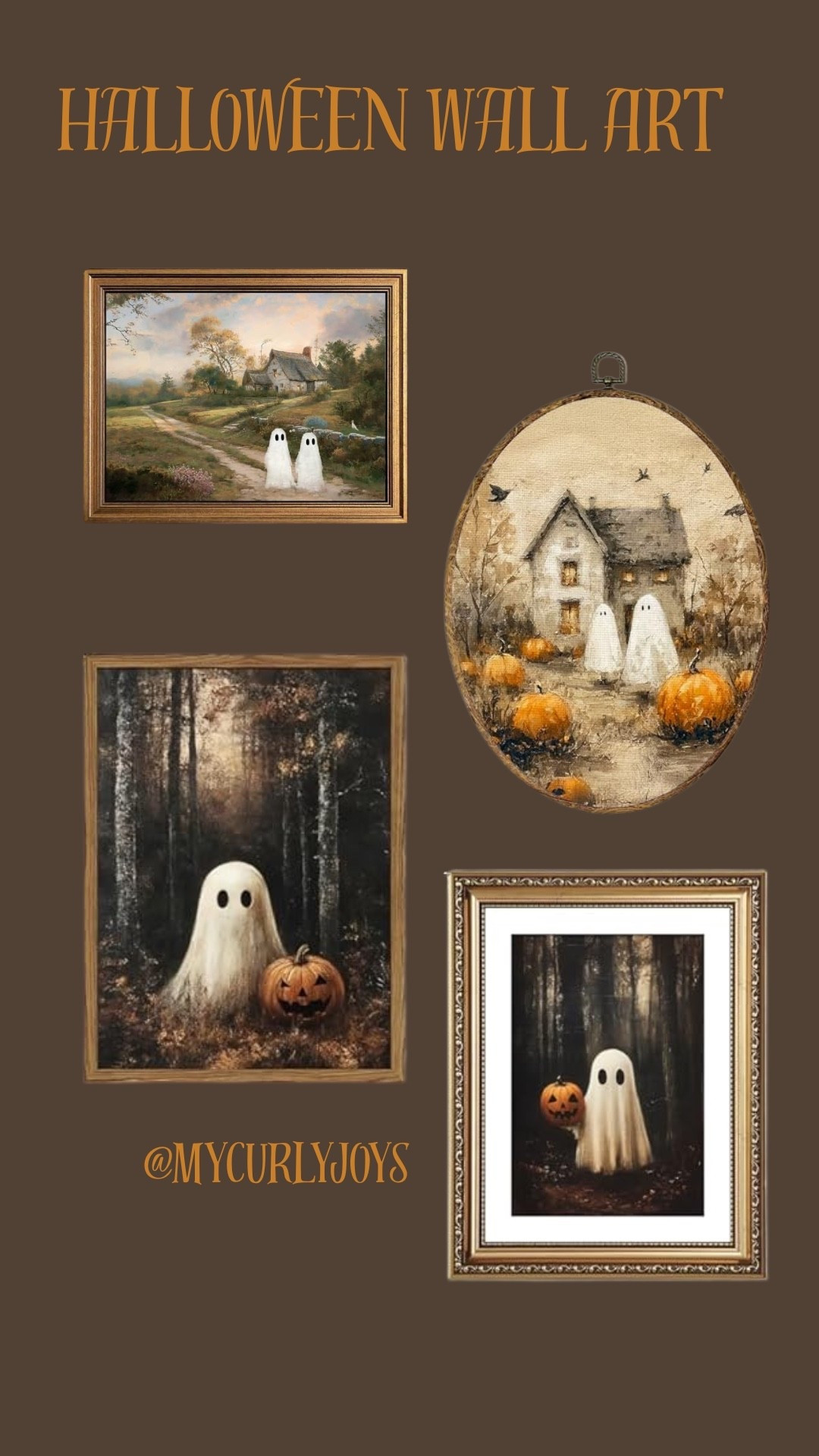 Halloween wall art anqtique vintage 

#LTKStyleTip #LTKSeasonal