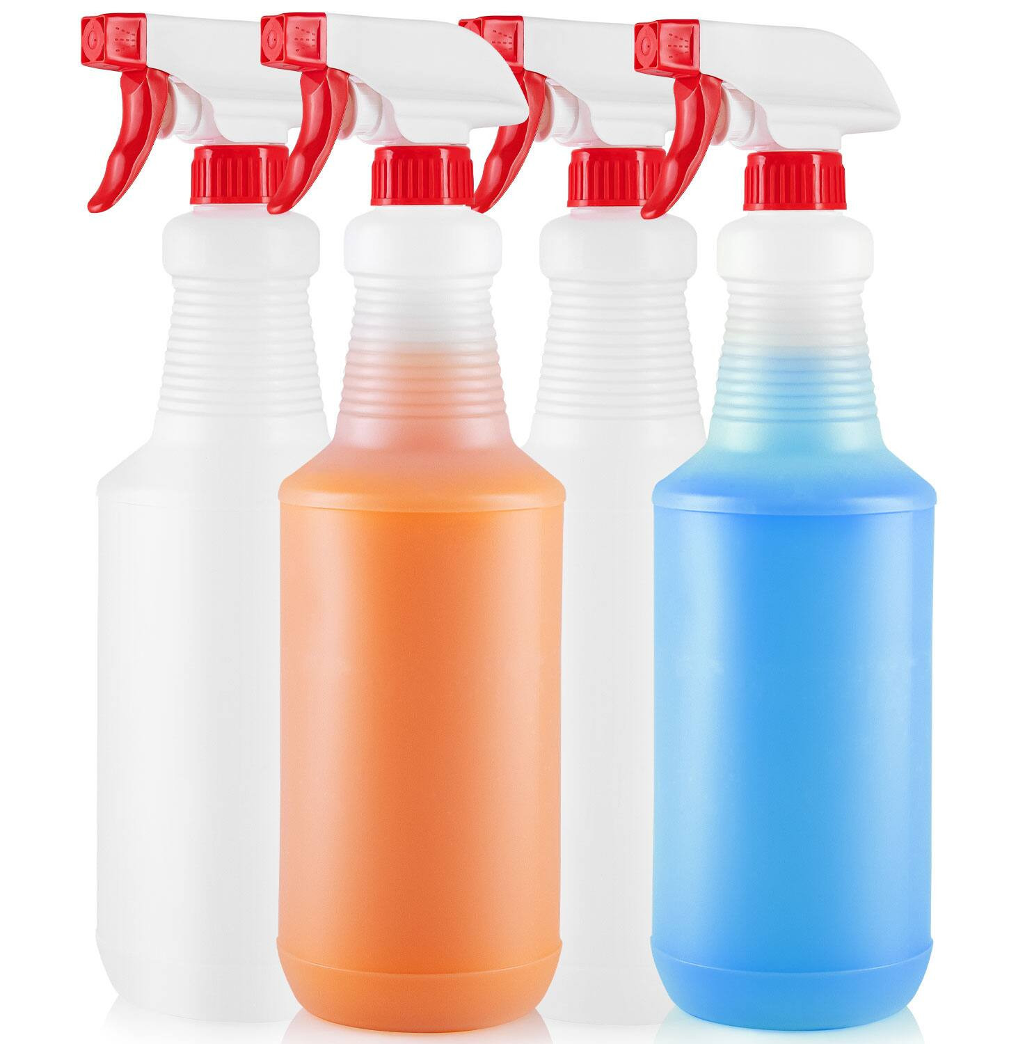 Zulay Kitchen - Zulay Home 24 oz Spray Bottle 4 Pack - Heavy Duty Cleaning Spray Bottles For Cleaning Solutions | Best Buy U.S.