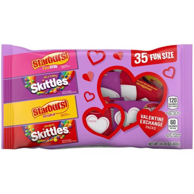Mars Valentine's Sugar Variety Pack Fun Size - 14.24oz/35ct | Target