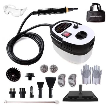 Handheld Pressurized Steam Cleaner with 12-Piece Accessory Set, Multi-Surface Steamer for Cleanin... | Walmart (US)