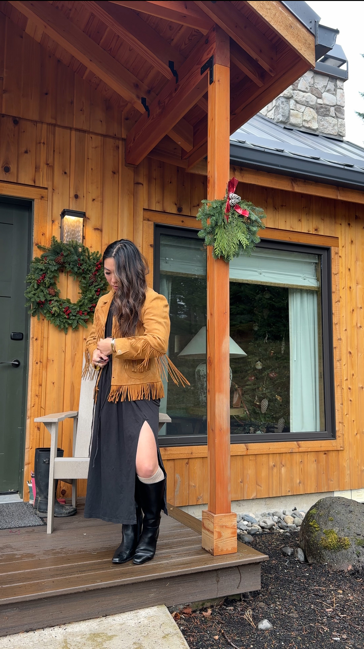 winter lodge fashion thanksgiving holidays cozy cabin mom style elevated casual fall trends winter trends 

 #LTKHoliday #LTKootd #LTKMidsize