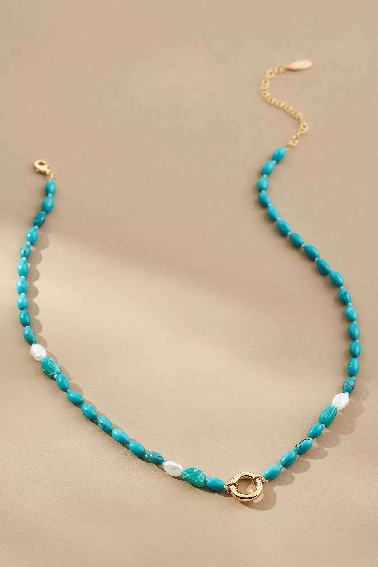Beaded Charm Necklace | Anthropologie (US)