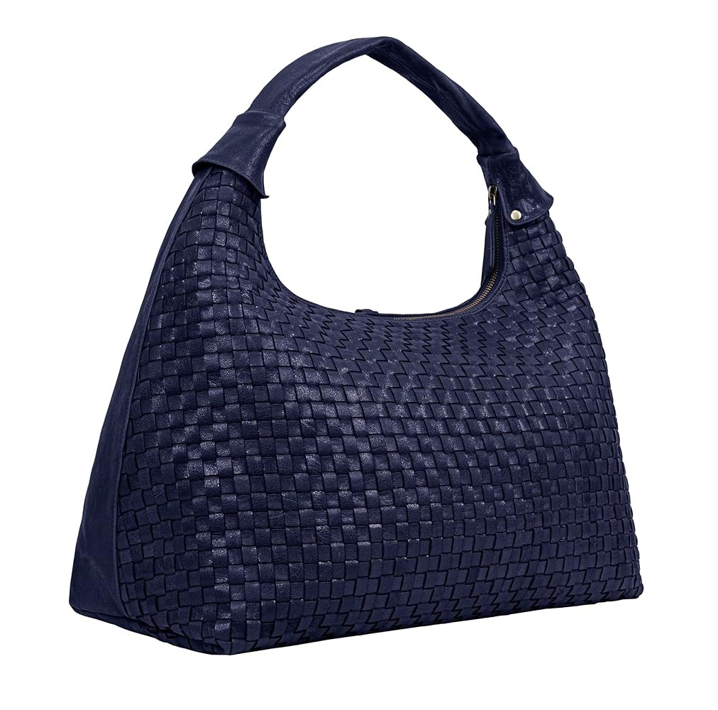 ANTONIO VALERIA Addison Braided Leather Tote Bag for Women | Amazon (US)