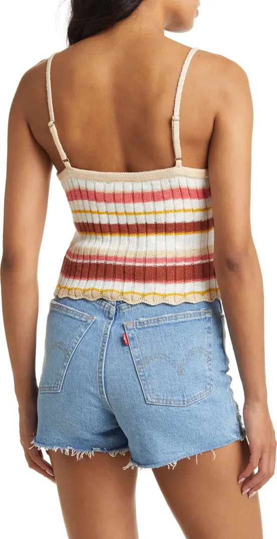 Roxy Favorite Tune Cotton Sweater Camisole | Nordstrom | Nordstrom