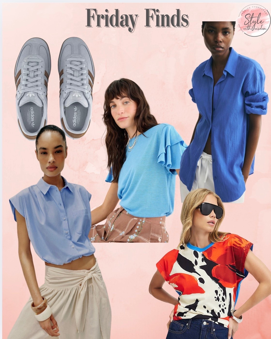 This weeks Friday Finds are gorgeous pieces in Cornflower Blue! A beautiful colour for everyone to enjoy! 💙💙💙💙💙

The missing item is Zara!

#LTKsummer #LTKstyletip #LTKplussize