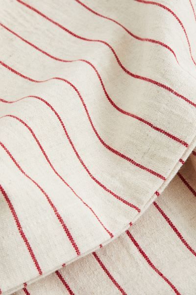 Striped Linen-blend Tablecloth | H&M (US + CA)