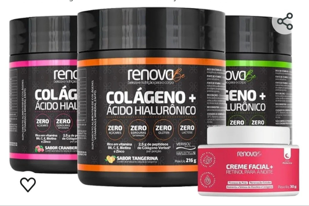Renova Be Colágeno + ácido hialurônico 3 unidades 

#LTKbrasil #LTKfitness #LTKfamily