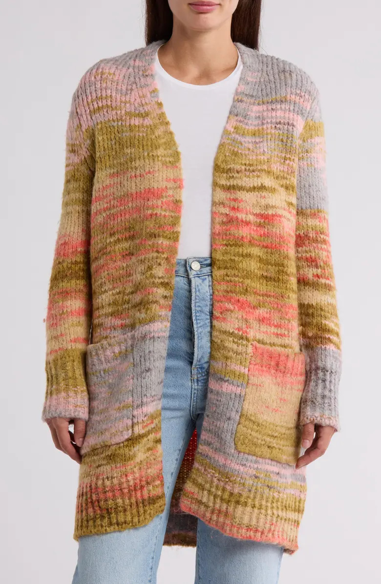 Space Dye Pocket Cardigan | Nordstrom Rack