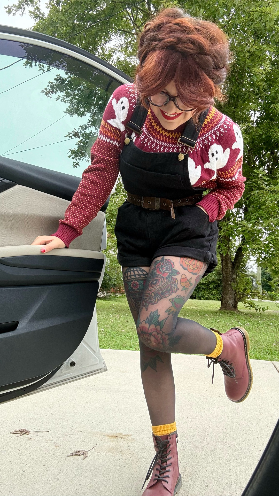 Ghost + overalls kinda day 👻