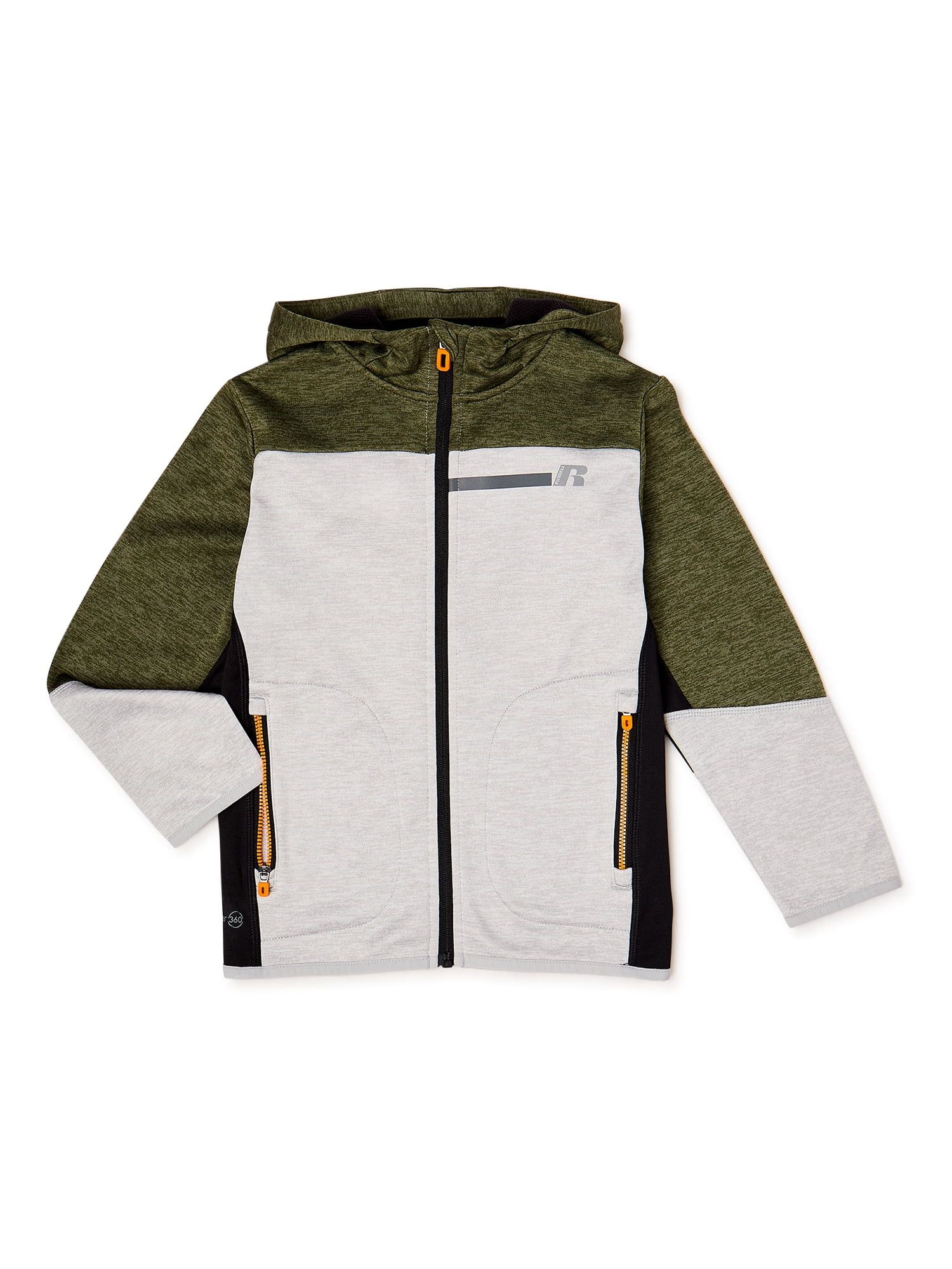 Russell Boys Tech Fleece Jacket, Sizes 4-18 | Walmart (US)