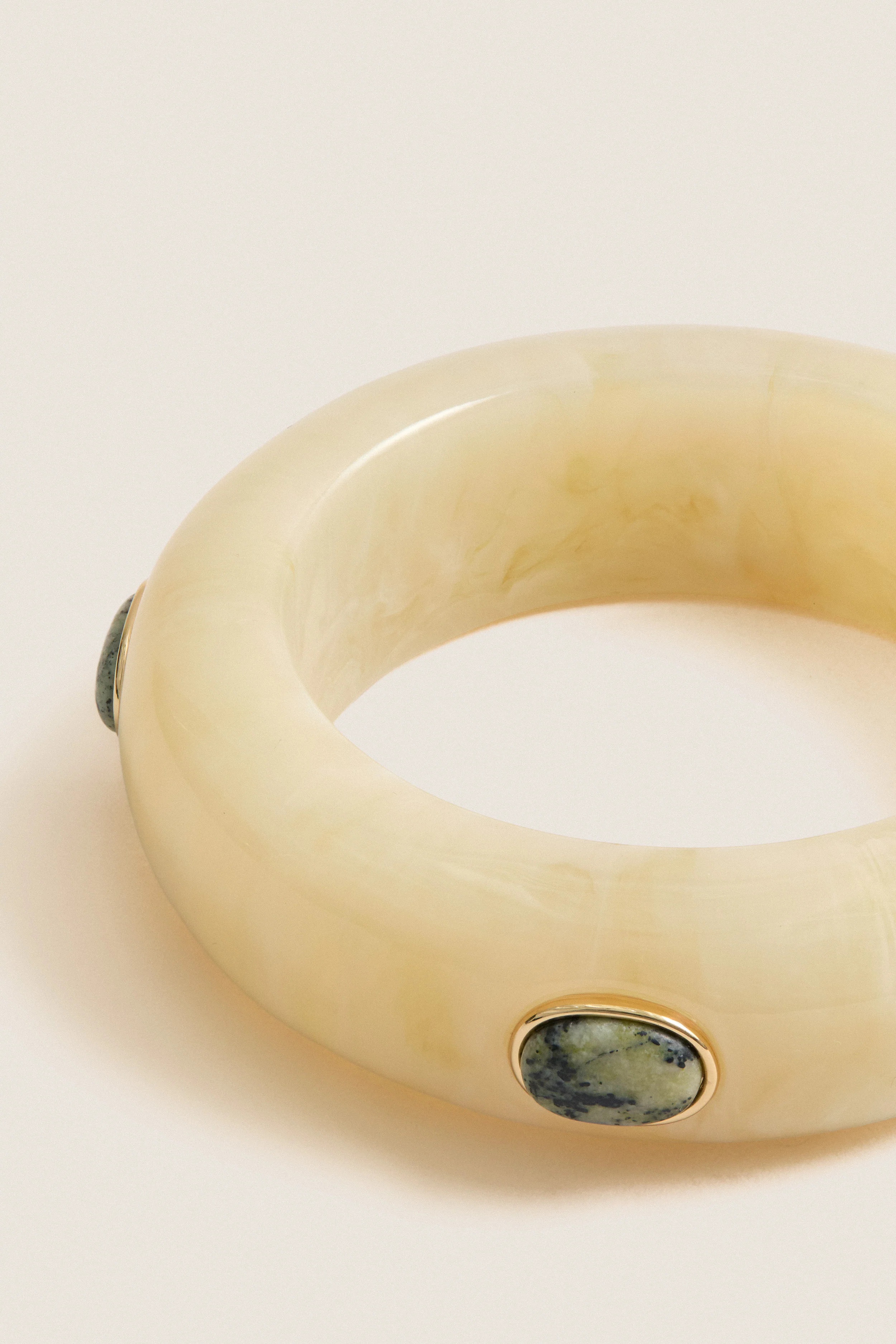 Yellow Turquoise Noa Stone Cuff | Tuckernuck (US)