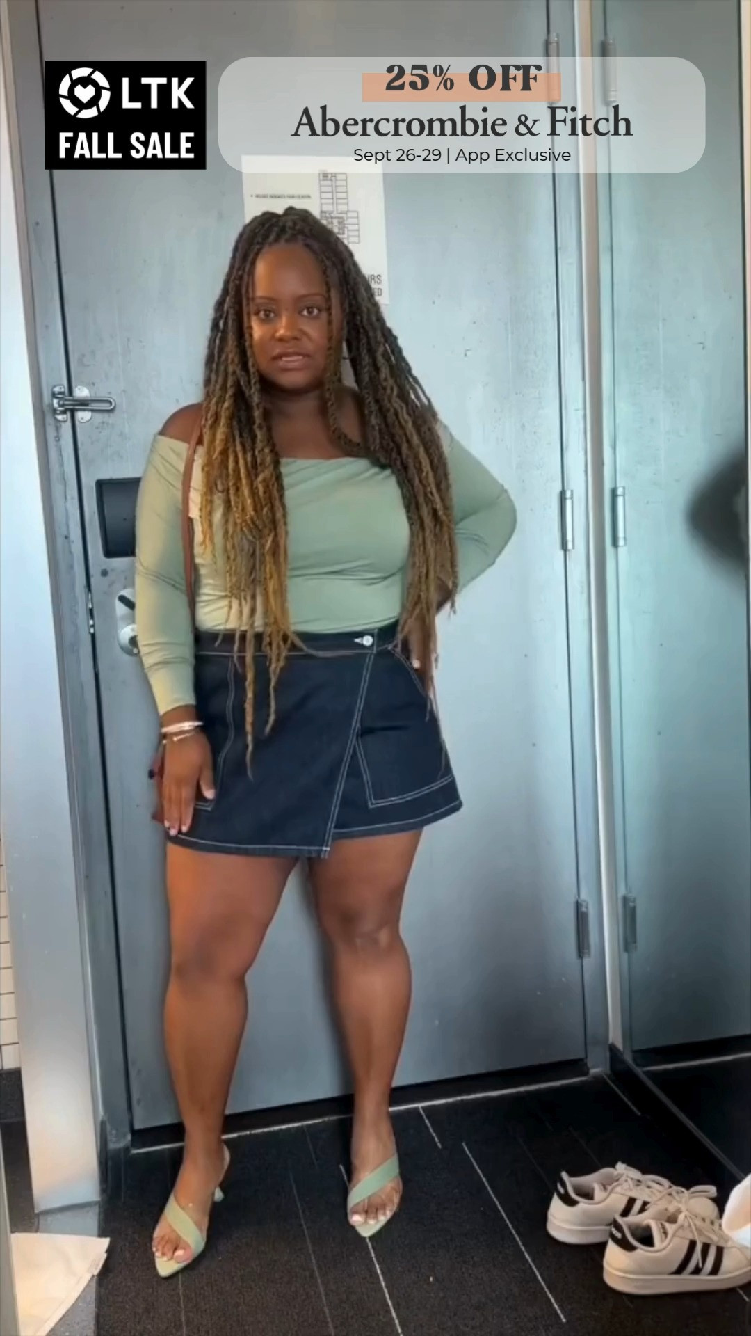 Abercrombie & Fitch LTK Fall Sale! 

Snag my cute skirt and top and other great picks for 25% OFF during the LTK Fall Sale (Sept 26–29). App exclusive, code stackable.  

Think cozy knits, versatile trousers, and denim that actually fits that are perfect staples for your fall wardrobe. 

Grab your faves before they sell out! 

 #LTKFallSale #LTKSaleAlert #LTKMidsize