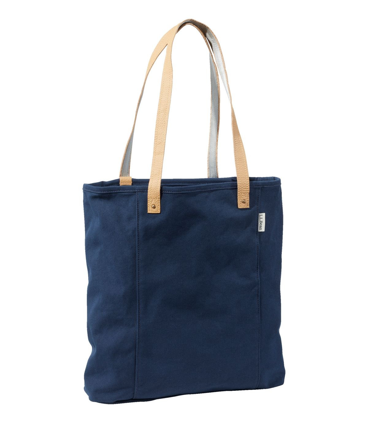 Leather-Handle Essential Tote Bag | L.L. Bean