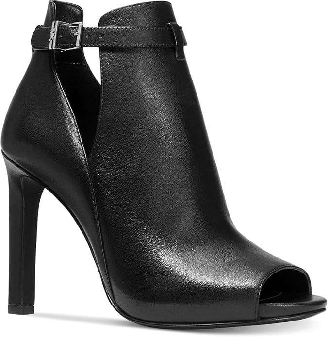 Michael Kors Lawson Open Toe Black 8.5 M | Amazon (US)