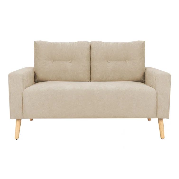 Theodore 55'' Square Arm Loveseat | Wayfair North America